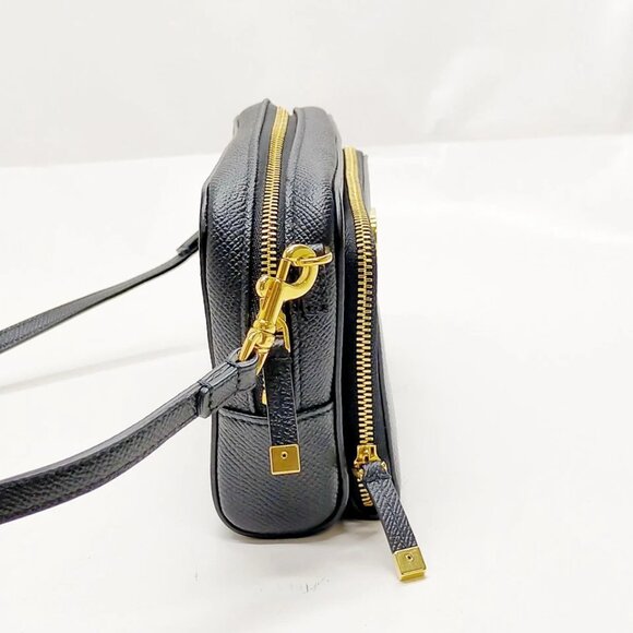 Christian Dior Shoulder Bag Black Leather 672-083025 - Picture 4 of 13